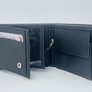 Plain Men's Wallet - Black