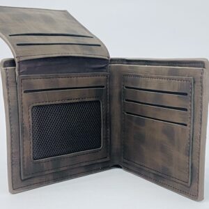 Heritage Textured Brown Wallet
